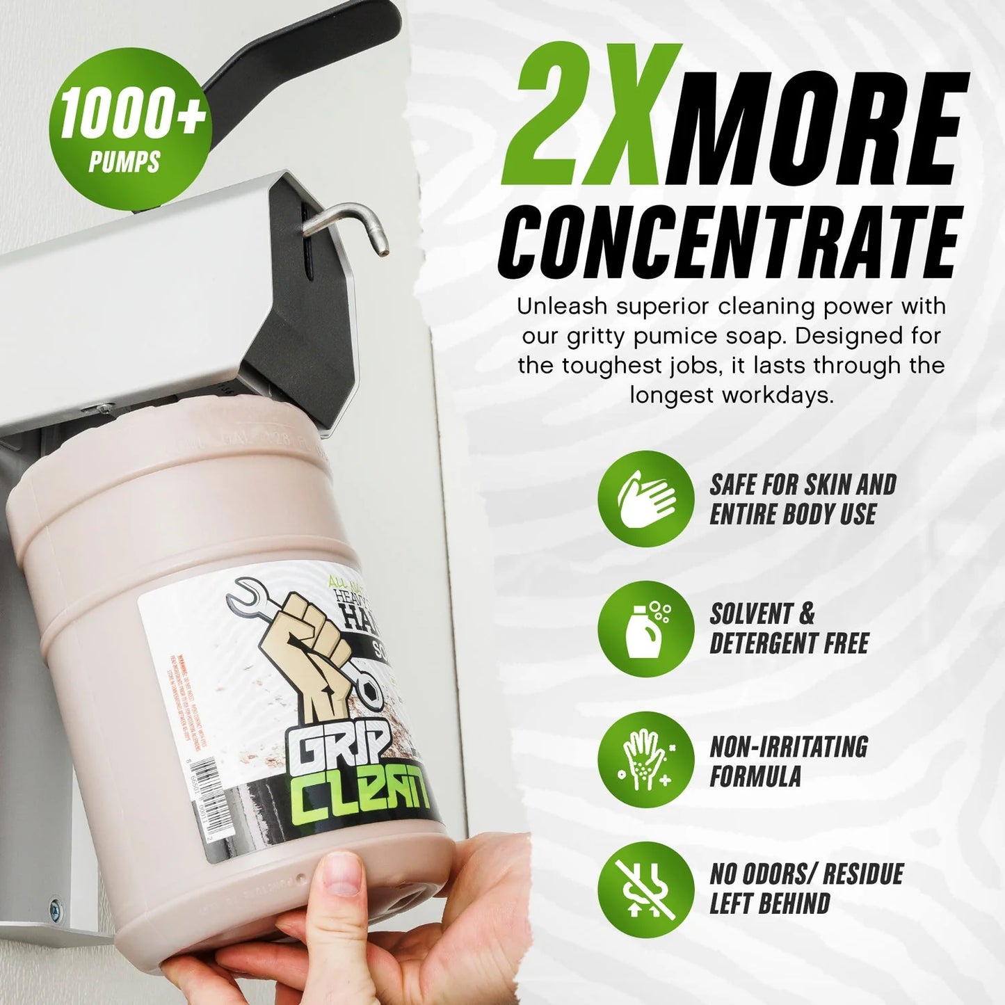 1 GAL REFILL - ALL NATURAL PUMICE