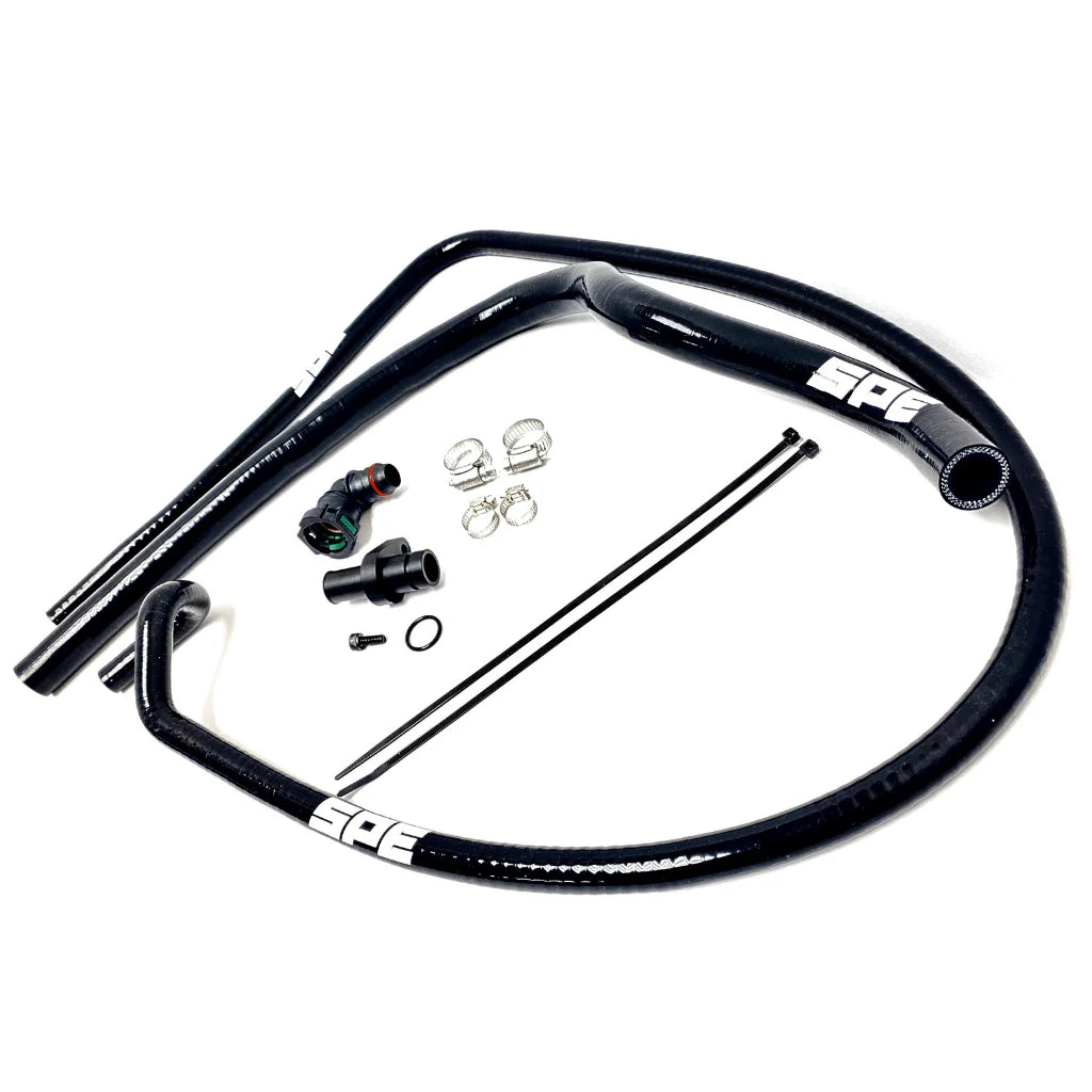 SPE MOTORSPORT 2011-2022 6.7L POWERSTROKE COOLANT HOSE REROUTE KIT