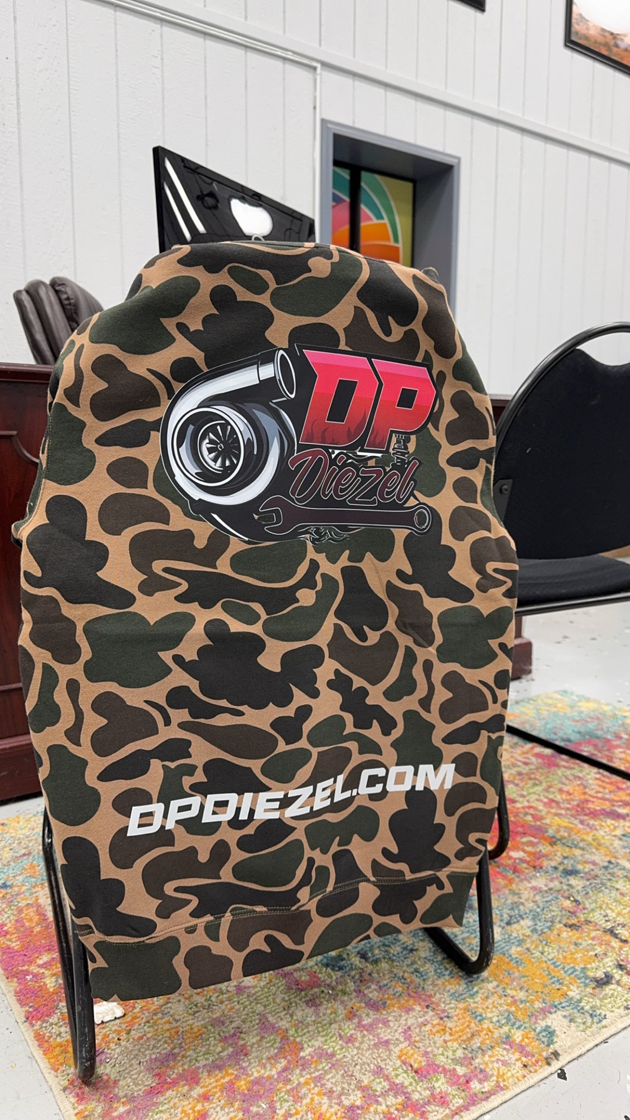 DP DIEZEL Camo Sweatshirt
