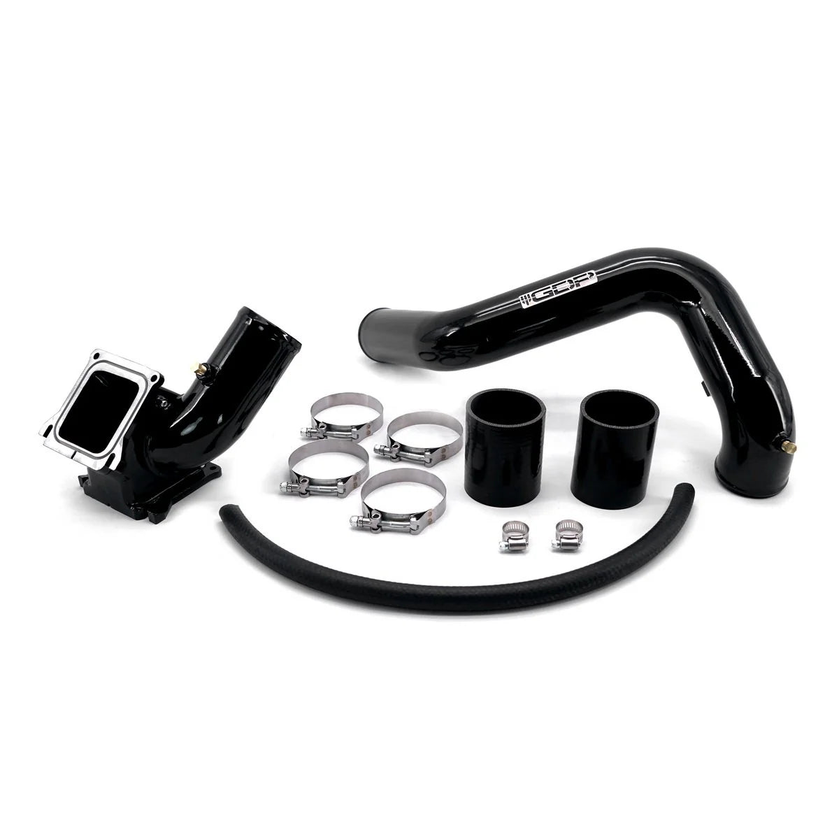 Max Flow Bridge And Cold Side Tube (behind Alt) (2006-2010 6.6L LBZ/LMM Duramax)