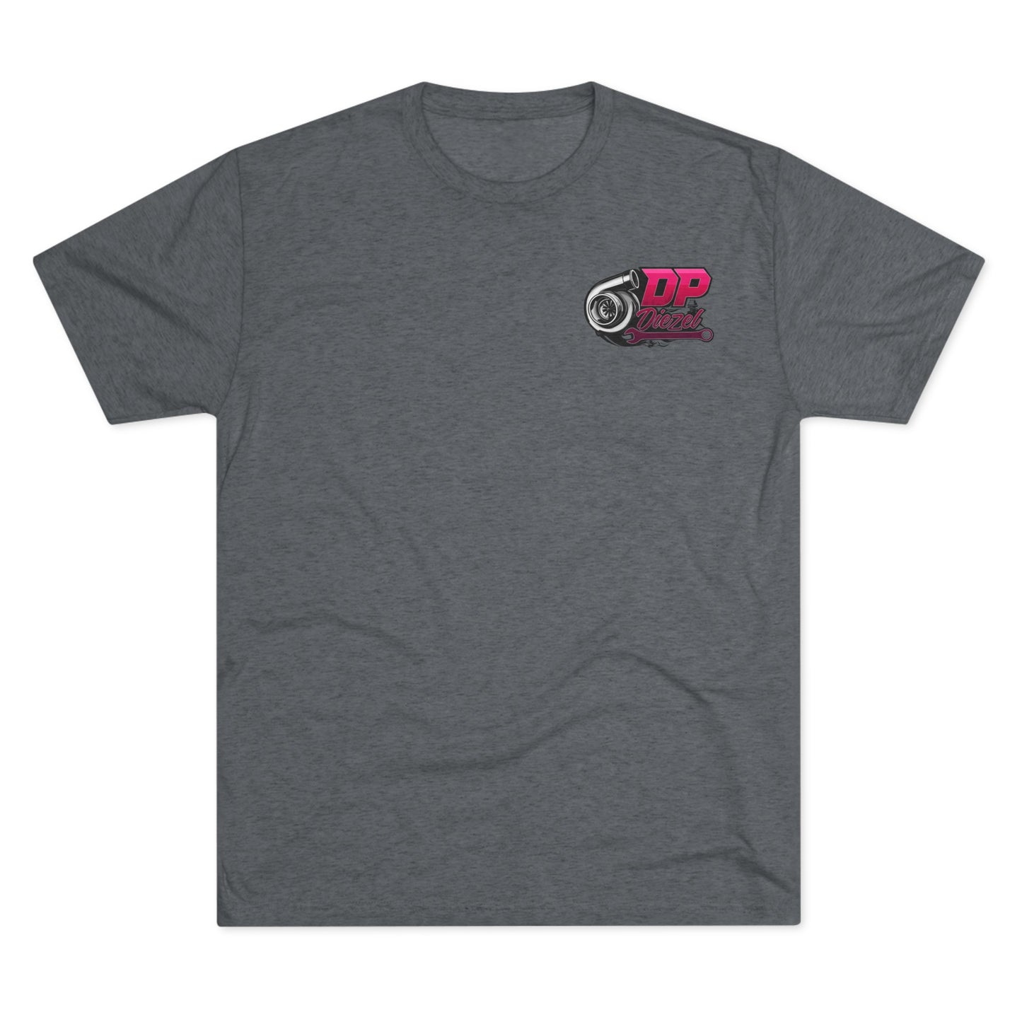 Unisex Tri-Blend Crew Tee - Pink