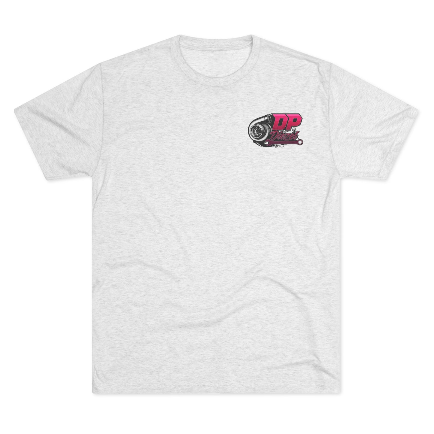 Unisex Tri-Blend Crew Tee - Pink