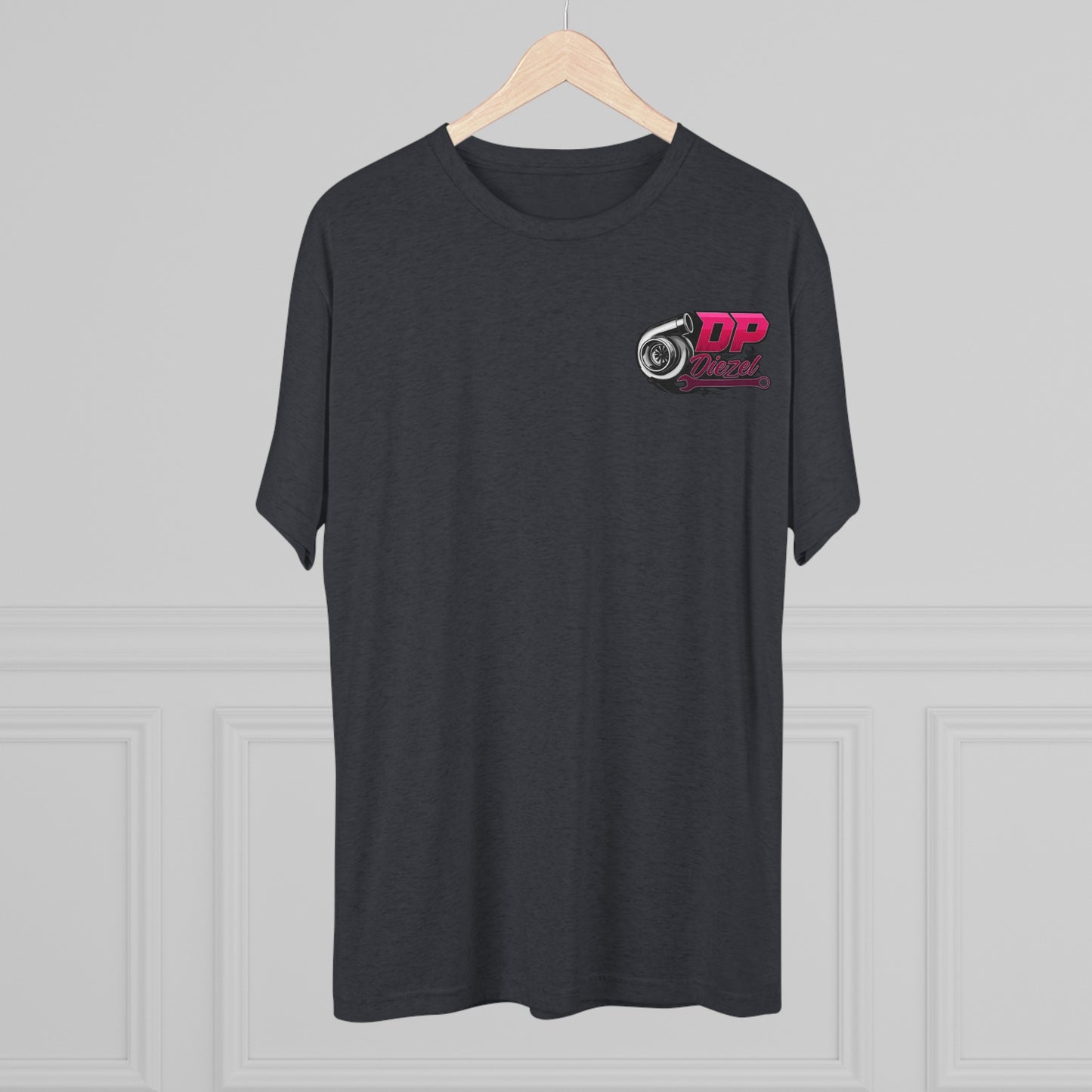 Unisex Tri-Blend Crew Tee - Pink