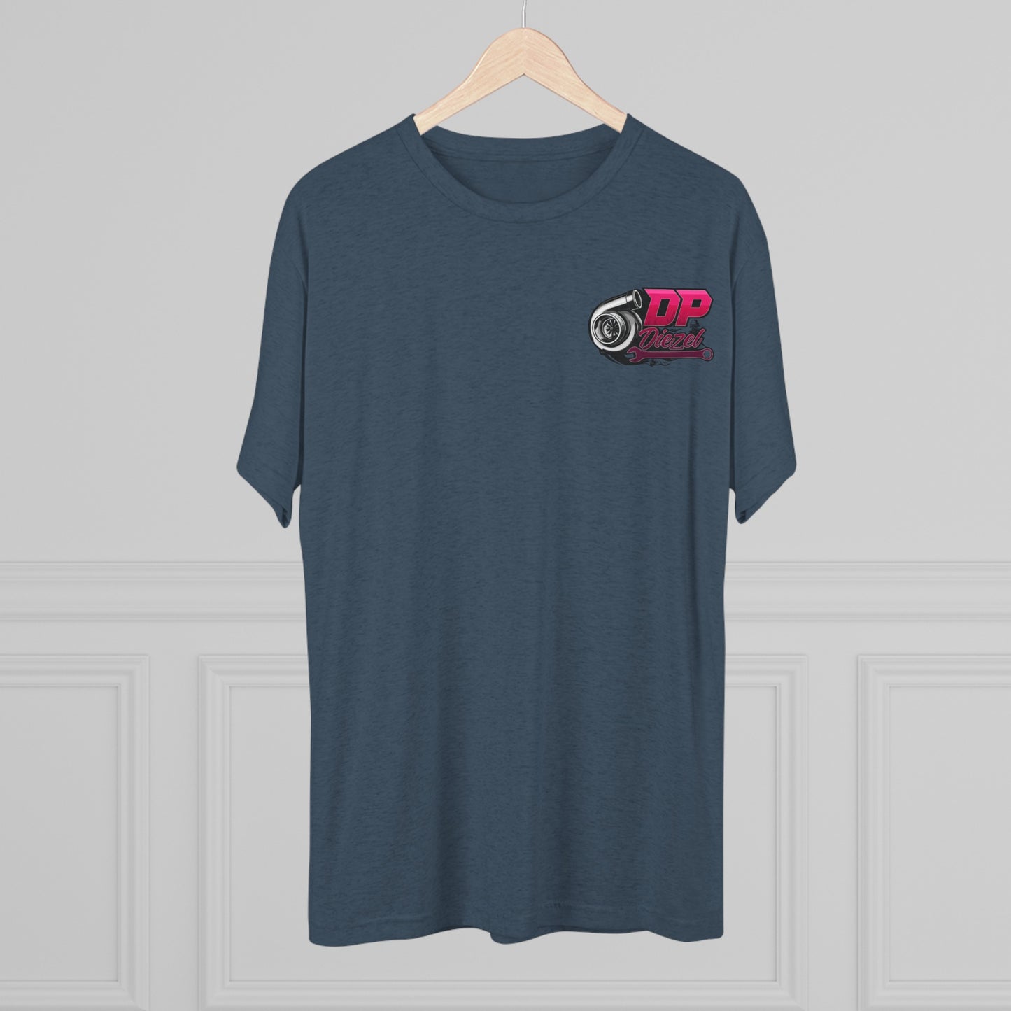 Unisex Tri-Blend Crew Tee - Pink