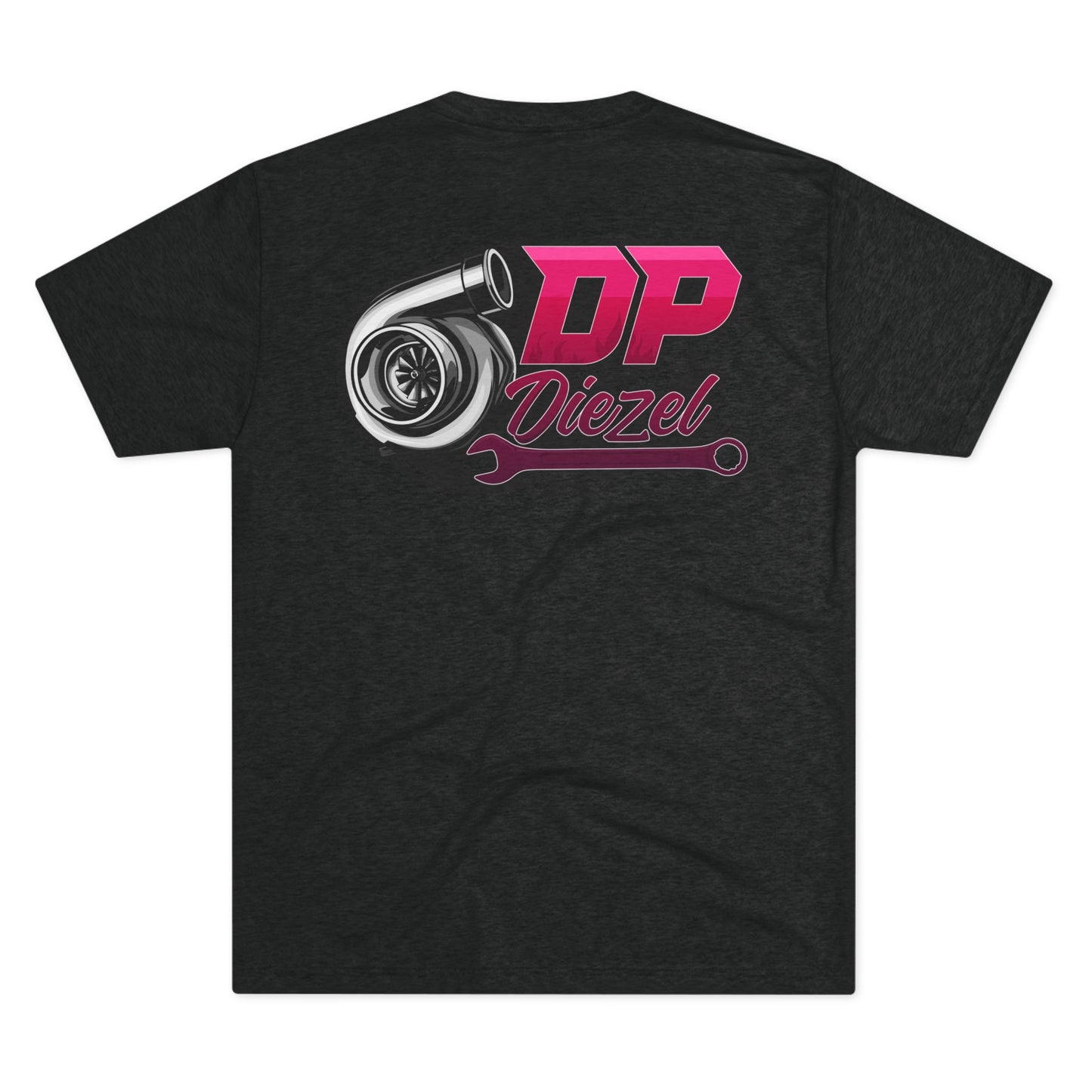 Unisex Tri-Blend Crew Tee - Pink