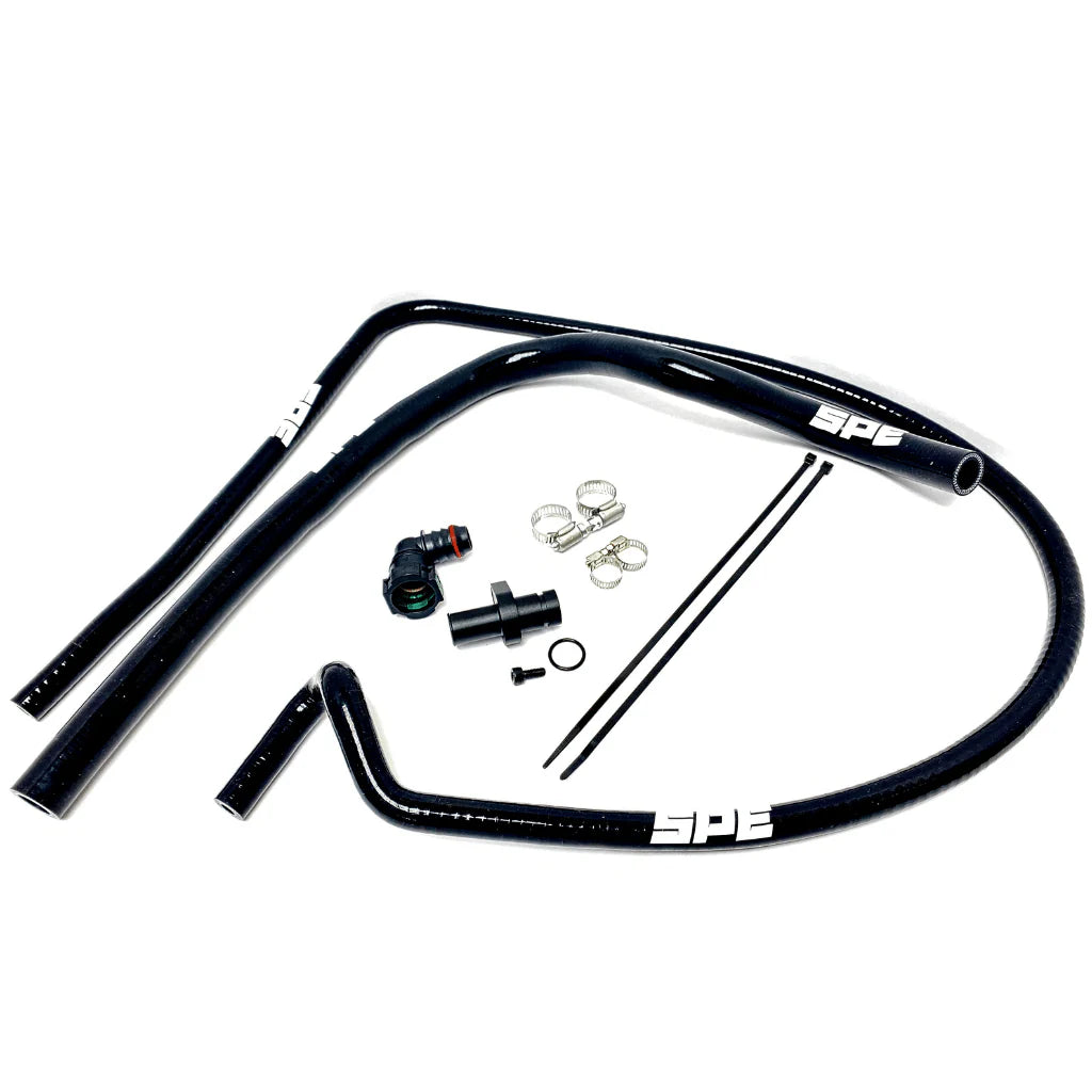 SPE MOTORSPORT 2011-2022 6.7L POWERSTROKE COOLANT HOSE REROUTE KIT