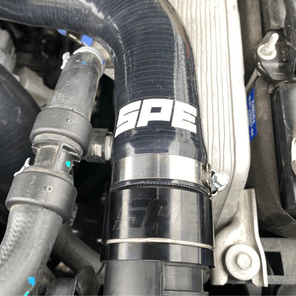 SPE MOTORSPORT 2011-2022 6.7L POWERSTROKE UPPER RADIATOR HOSE